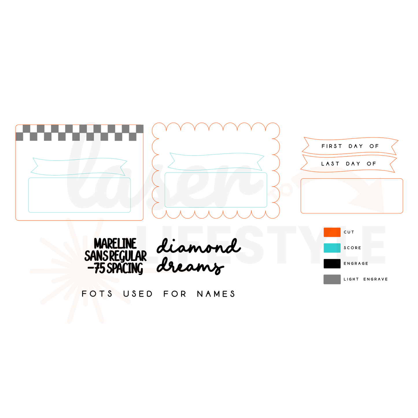 Back To School Sign Bundle | Digital Laser File
