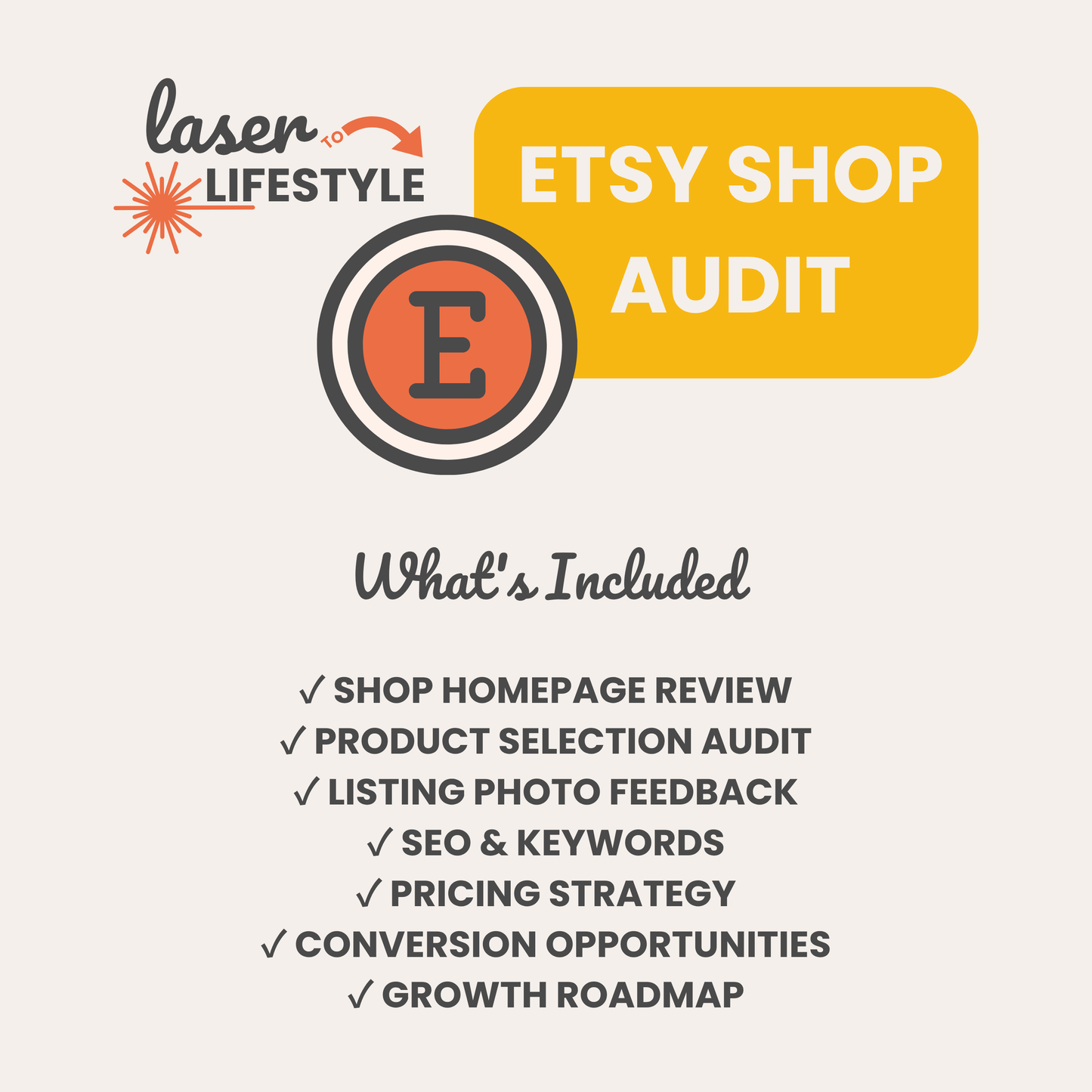 Etsy Shop Audit