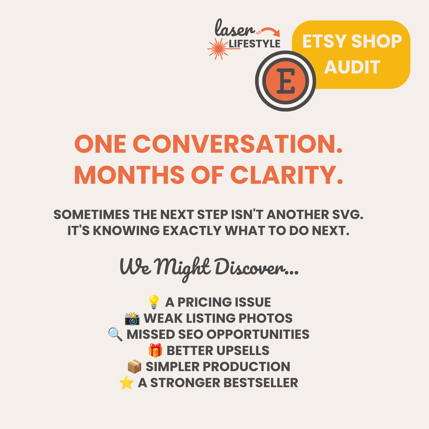 Etsy Shop Audit