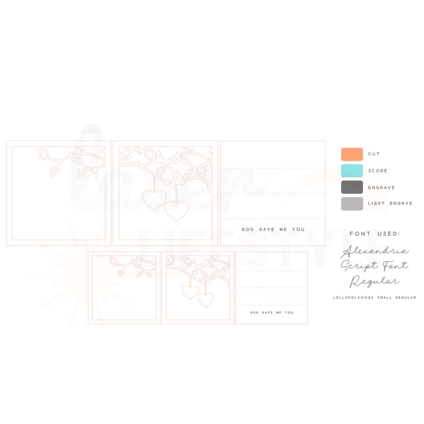 God Gave Me You Valentines Day |Digital Laser File