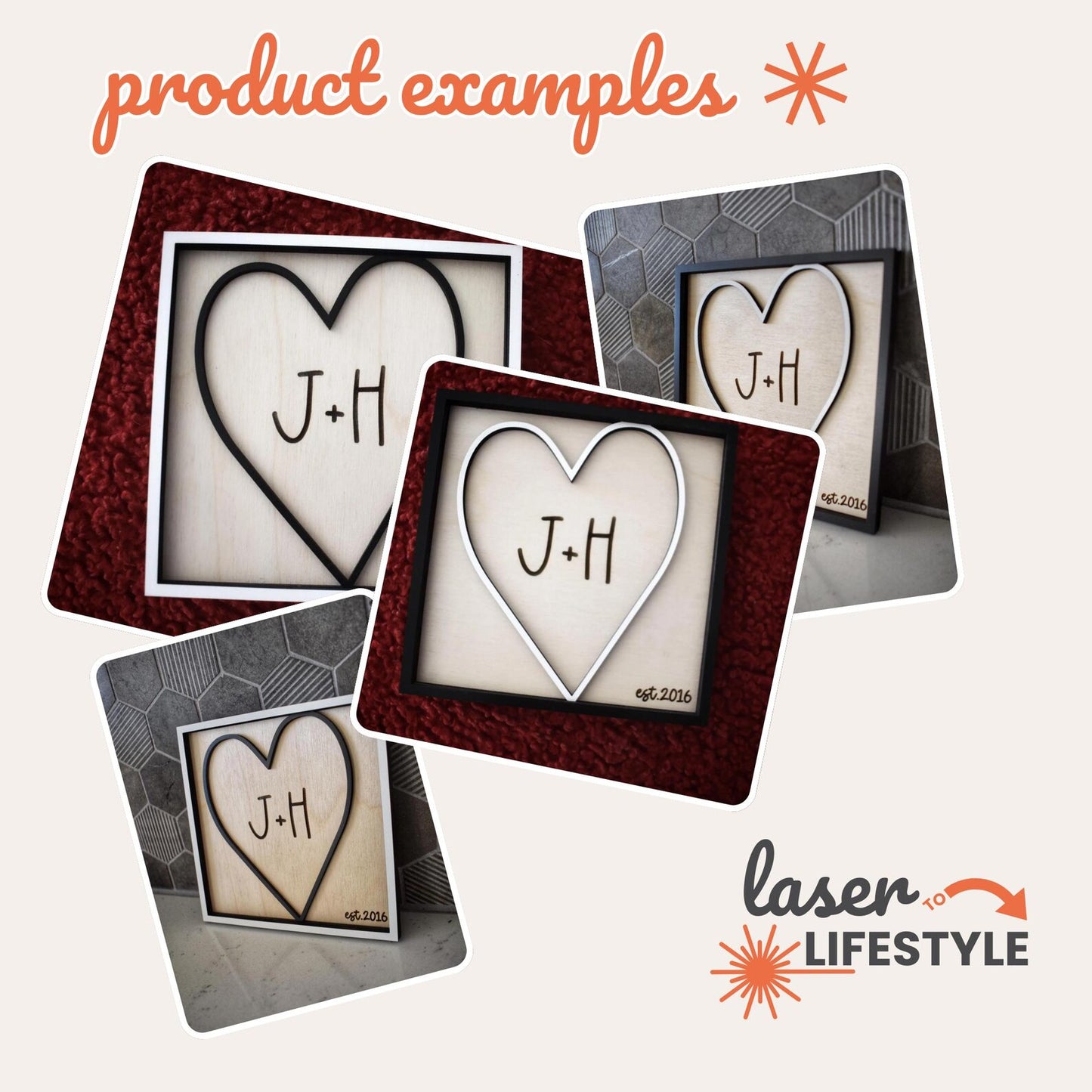 Valentine's Day Laser File Bundle | Digital Laser File